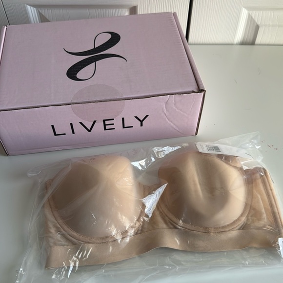 Lively Other - Lively Size 36C Strapless Bra in Almond